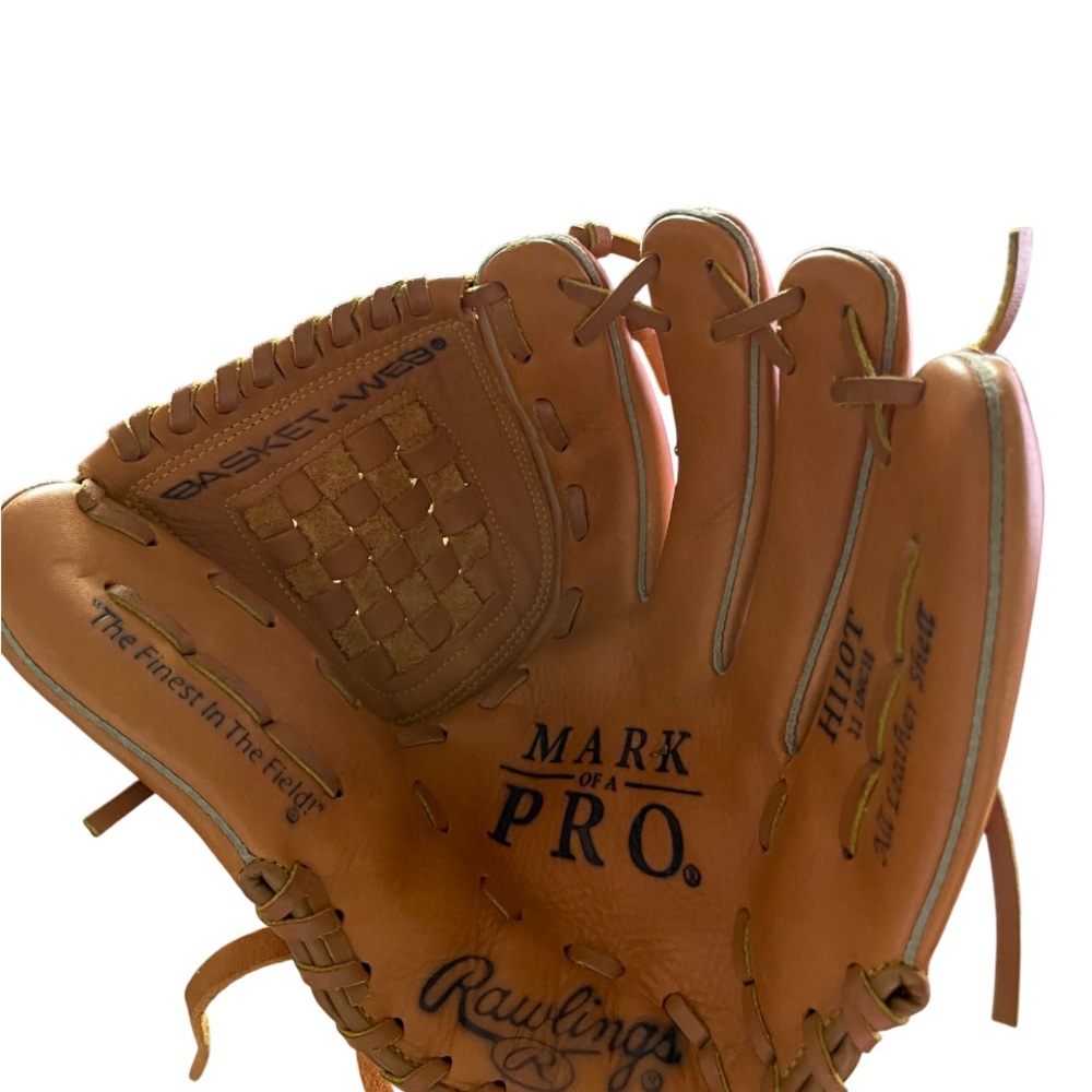 Rawlings Leather Brown Pro Sports Baseball Mitt Glove